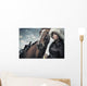 Cute Woman With Horse Wall Mural