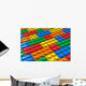 Color Building Blocks Wall Mural