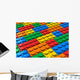 Color Building Blocks Wall Mural