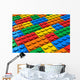 Color Building Blocks Wall Mural