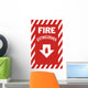 Fire Extinguisher Sign Wall Mural