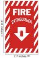 Fire Extinguisher Sign Wall Mural
