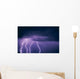 Lightning And Thunderclouds Wall Mural