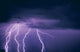 Lightning And Thunderclouds Wall Mural