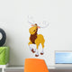 Beautiful Forest Moose Wall Decal