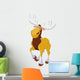 Beautiful Forest Moose Wall Decal