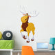 Beautiful Forest Moose Wall Decal