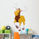 Beautiful Forest Moose Wall Decal
