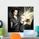 Woman in a Beauty Salon Wall Mural
