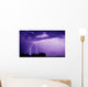 Lightning And Thunderclouds Wall Mural