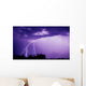 Lightning And Thunderclouds Wall Mural