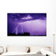 Lightning And Thunderclouds Wall Mural