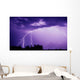 Lightning And Thunderclouds Wall Mural