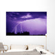 Lightning And Thunderclouds Wall Mural