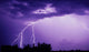 Lightning And Thunderclouds Wall Mural