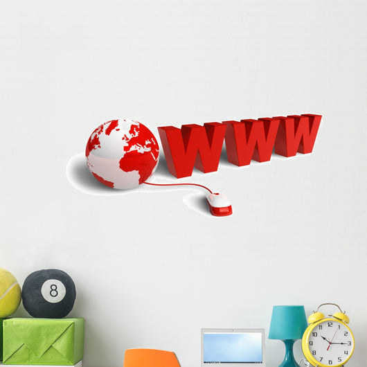 Internet Concept Wall Decal