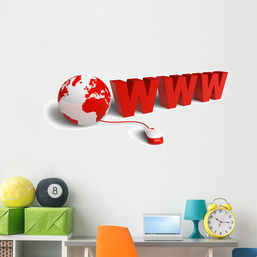 Internet Concept Wall Decal