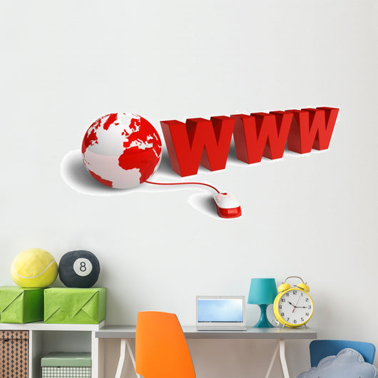 Internet Concept Wall Decal