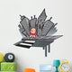 the big city Wall Decal