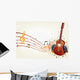 Music Background Wall Mural