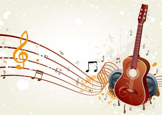 Music Background Wall Mural