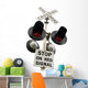 Railroad Crossing Wall Decal