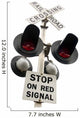 Railroad Crossing Wall Decal