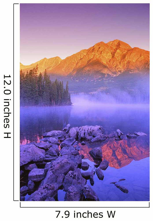 A Beautiful Lake, Jasper, Alberta, Canada Wall Mural