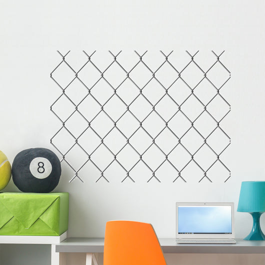Chainlink Fence Seamless Texture Wall Decal