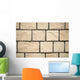 Brick Wall Closeup Wall Decal