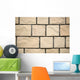 Brick Wall Closeup Wall Decal