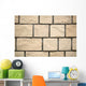 Brick Wall Closeup Wall Decal