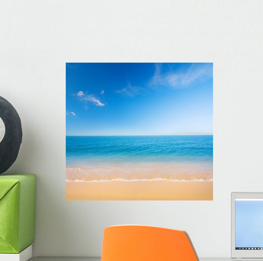 Beach and Tropical Sea
