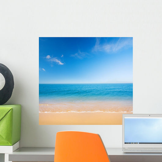Beach and Tropical Sea