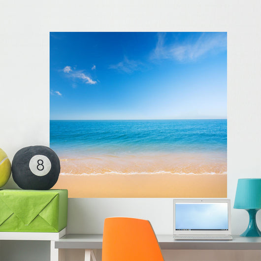 Beach and Tropical Sea