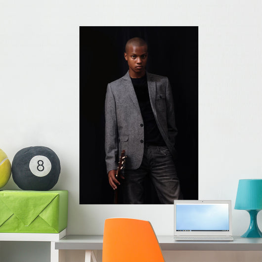 Teen Idol with Guitar Wall Mural
