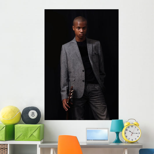 Teen Idol with Guitar Wall Mural