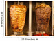 Chicken Lamb Shawerma Fast Food Meat Wall Mural
