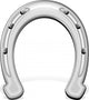 Horseshoe-Horseshoe-Vector Wall Decal