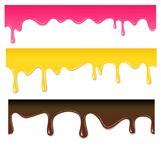 Vector Seamless Drips Wall Decal