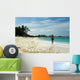 Blond Beach Wall Decal