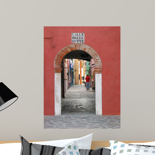 Archway Burano Wall Mural