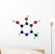 Molecule Vitamin B6 Wall Decal