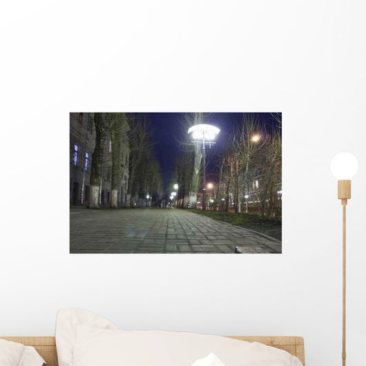 Night Street Wall Decal
