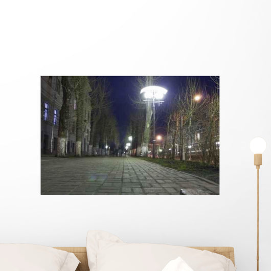 Night Street Wall Decal