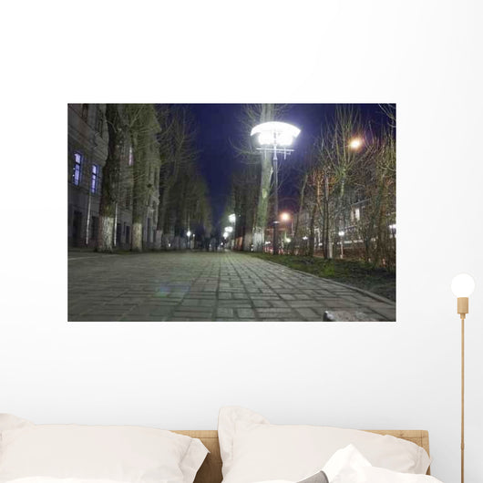 Night Street Wall Decal