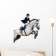 Equestrian Jumper Wall Decal