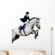 Equestrian Jumper Wall Decal