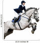 Equestrian Jumper Wall Decal