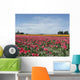 Tulip Field with Cloudy Wall Decal